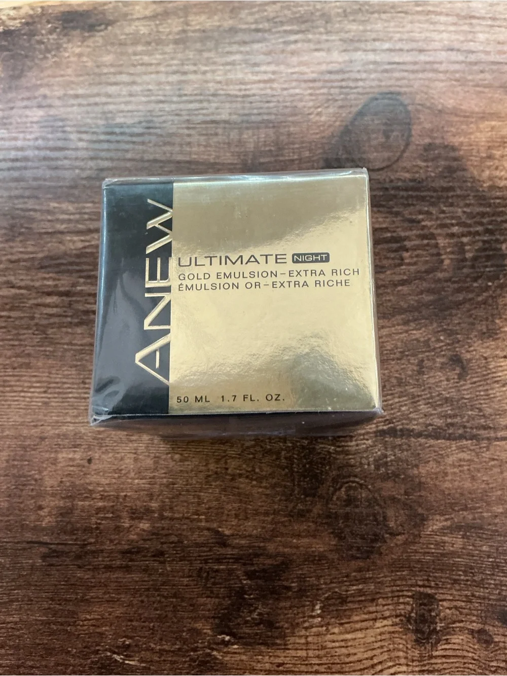 Avon Anew Ultimate Night Gold Emulsion Extra Rich Sealed 1.7 oz